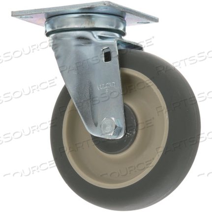 PLATE MOUNT CASTER 5 W 3-1/2 X 3-1/2 