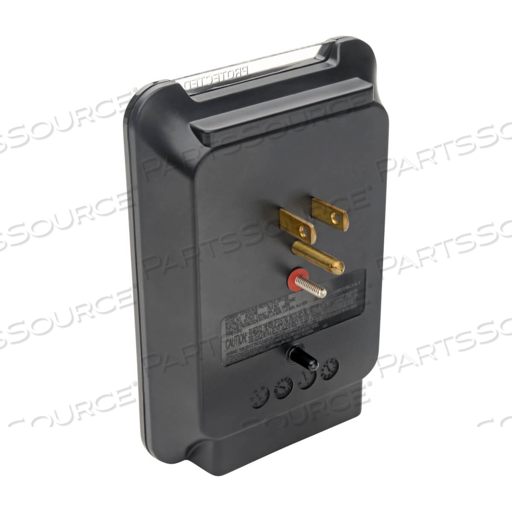 3 OUTLET SURGE PROTECTOR WITH 2 USB PORTS, 2.1A, 540 JOULES by Tripp Lite