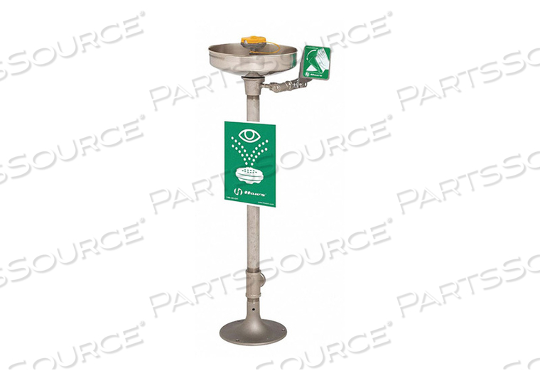 AXION MSR, CORROSION RESISTANT PEDESTAL-MOUNTED EYE/FACE WASH HEAD by Haws AXION MSR, CORROSION RESISTANT PEDESTAL-MOUNTED EYE/FACE WASH HEAD by Haws