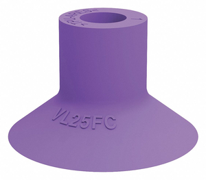 SUCTION CUP PURPLE 25MM DIA 16MM H PK5 by Valuline