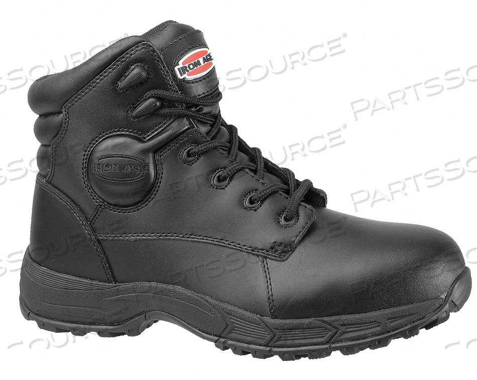 G5181 6 WORK BOOT 12 M BLACK STEEL PR by Iron Age