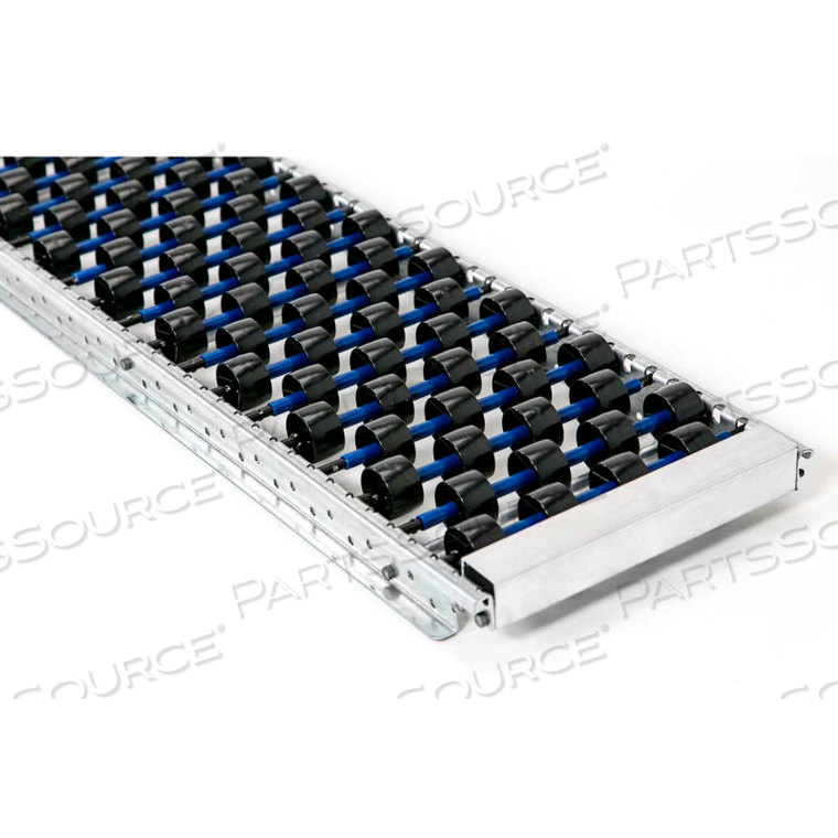 SPAN TRACK CARTON FLOW, WHEELS, 18"W X 120"D by UNEX Manufacturing