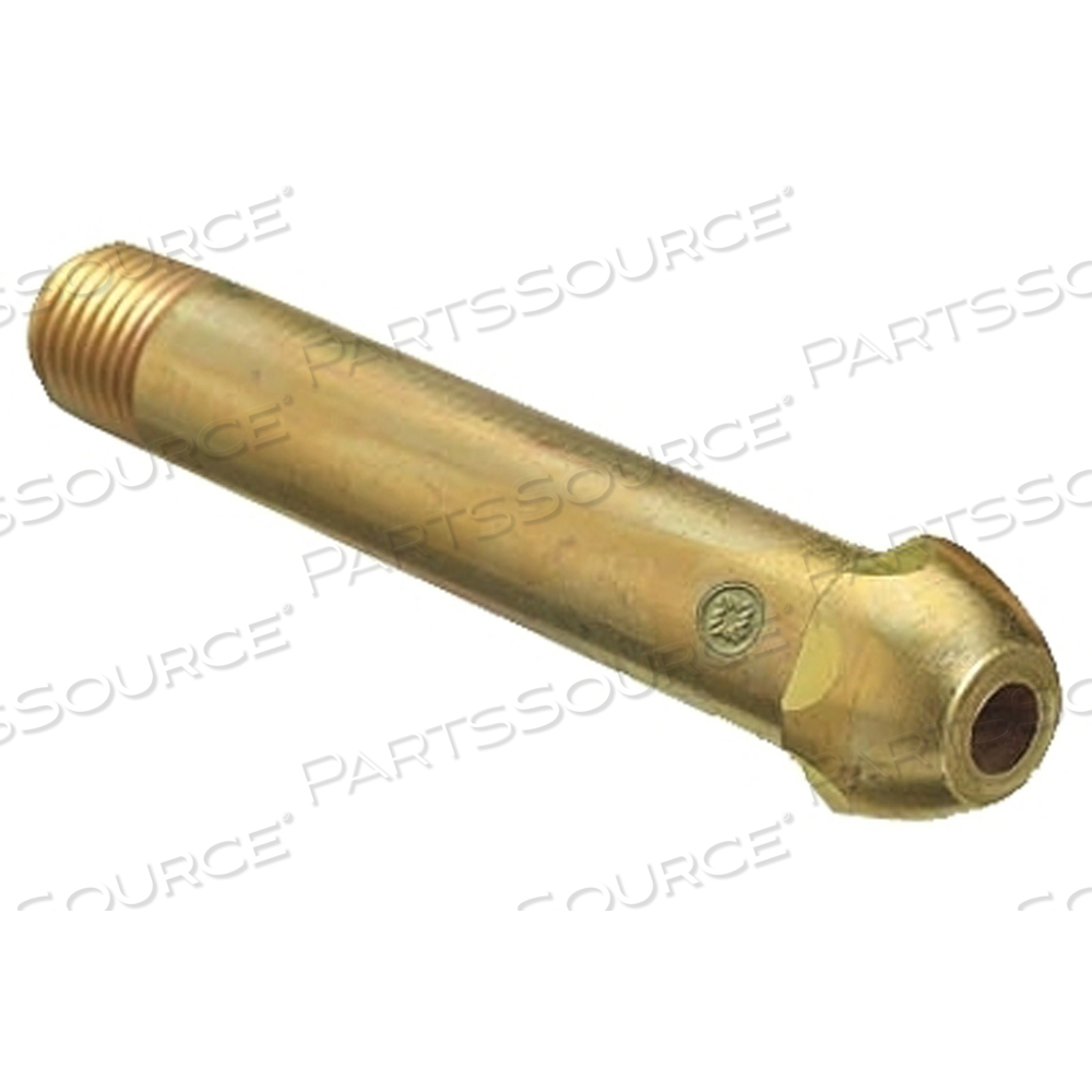 REGULATOR INLET NIPPLE, 1/4 IN (NPT), 3-1/2 IN, CGA500/CGA510/CGA580/CGA590 by Western Enterprises