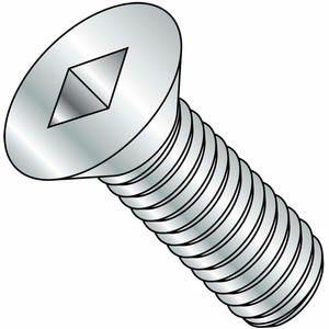 10-24X2 SQUARE DRIVE FLAT HEAD MACHINE SCREW FULLY THREADED ZINC, PKG OF 2000 by Kanebridge Corporation 10-24X2 SQUARE DRIVE FLAT HEAD MACHINE SCREW FULLY THREADED ZINC, PKG OF 2000 by Kanebridge Corporation