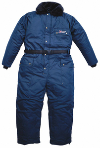 COVERALL S MENS NAVY NYLON by Xploro WorkWear Inc.