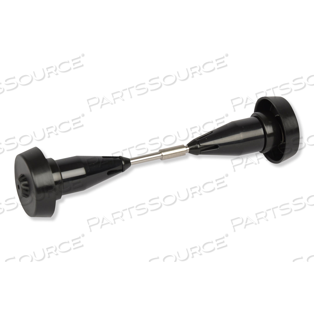 CORELESS HIGH CAPACITY SPINDLE KIT, PLASTIC, 3.66" ROLL SIZE, BLACK, 2 PER KIT by Tork CORELESS HIGH CAPACITY SPINDLE KIT, PLASTIC, 3.66" ROLL SIZE, BLACK, 2 PER KIT by Tork