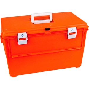 SUPPLY COMPARTMENT BOX, 27 COMPARTMENTS 17-3/8"L X 9-3/4"W X 5"H ORANGE by Flambeau, Inc.