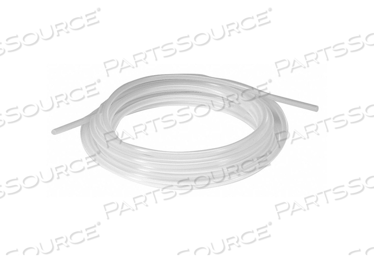 TUBING, POLYETHYLENE, LLDPE, WHITE, 1/4 IN OUTSIDE DIA, 5/32 IN INSIDE DIA by Stenner