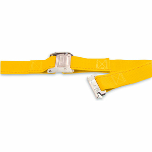 CARGO CONTROL CAM LOGISTIC STRAP WITH SPRING LOADED FITTING - 12' X 2" GOLD by Kinedyne Corporation