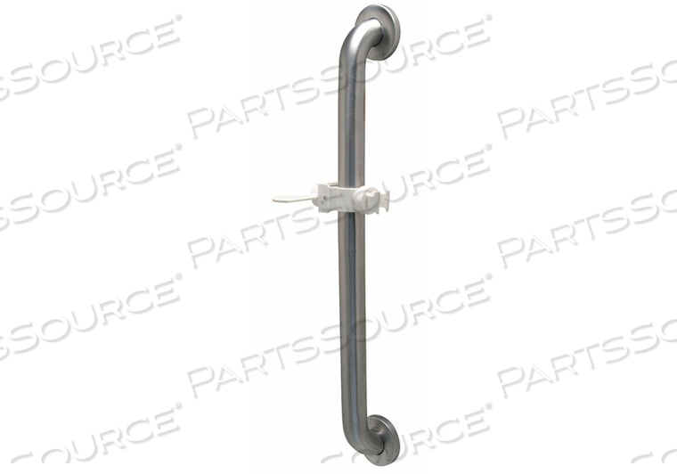 GRAB BAR CHROME 24 IN L BRUSHED by Zurn Industries LLC GRAB BAR CHROME 24 IN L BRUSHED by Zurn Industries LLC