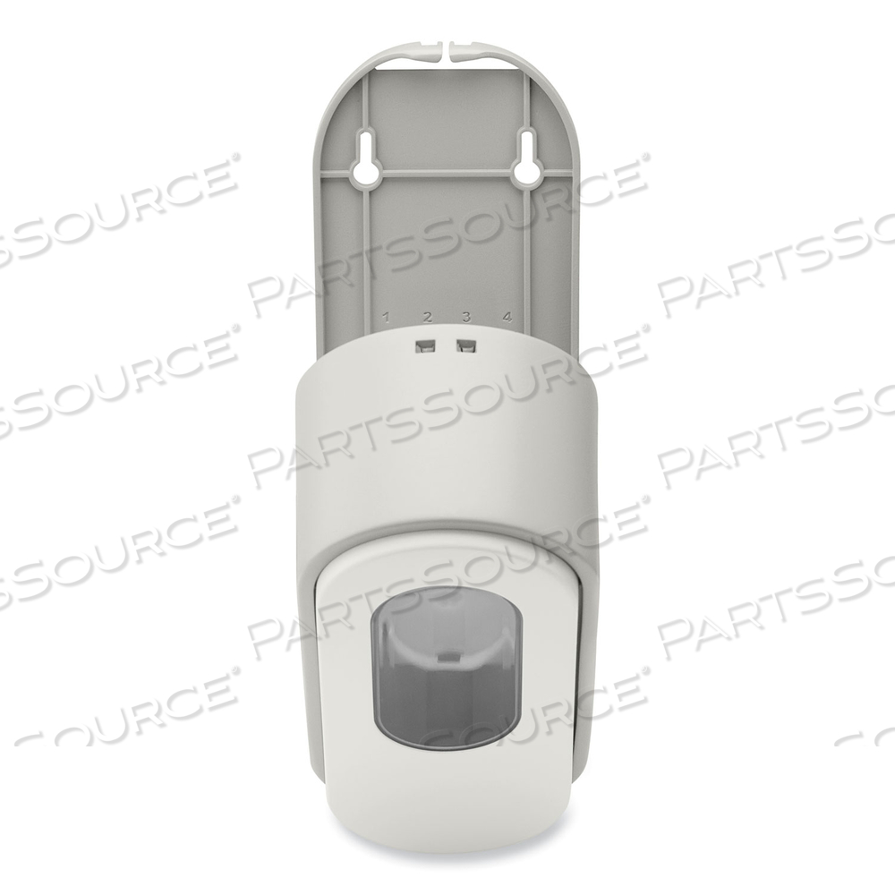 VERSA DISPENSER FOR CARTRIDGE REFILLS, 15 OZ, 3.75" X 3.38" X 8.75, LIGHT GRAY/WHITE by Dial