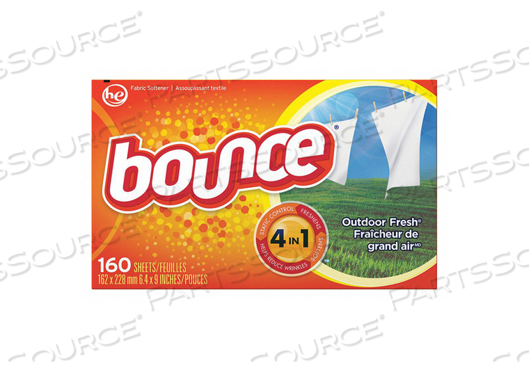 DRYER SHEETS OUTDOOR FRESH PK6 by Bounce DRYER SHEETS OUTDOOR FRESH PK6 by Bounce