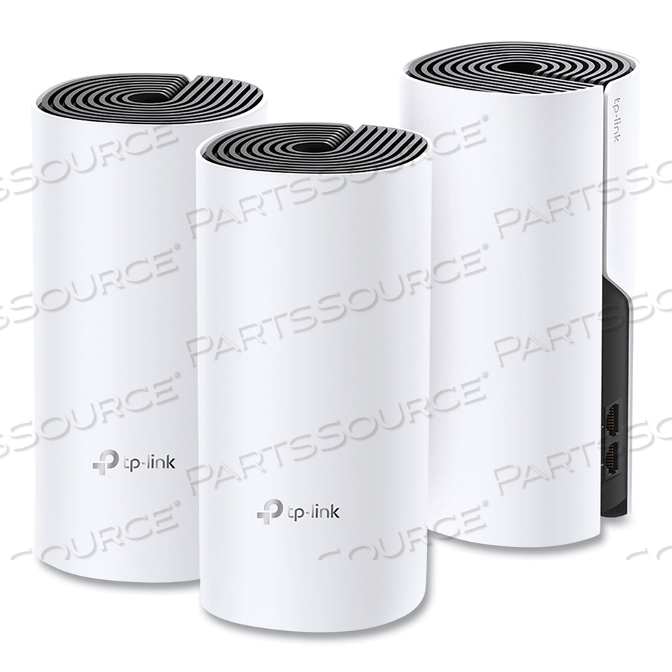 DECO M4 AC1200 WHOLE HOME MESH WI-FI SYSTEM, 2 PORTS, DUAL-BAND 2.4 GHZ/5 GHZ by TP-Link