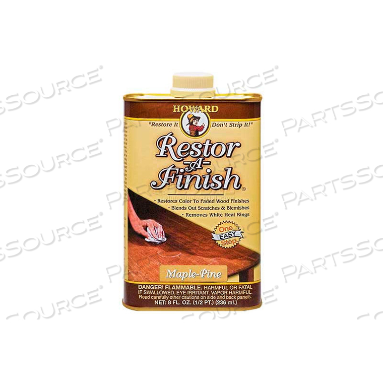 RESTOR-A-FINISH MAPLE-PINE 8 OZ. CAN 12/CASE 