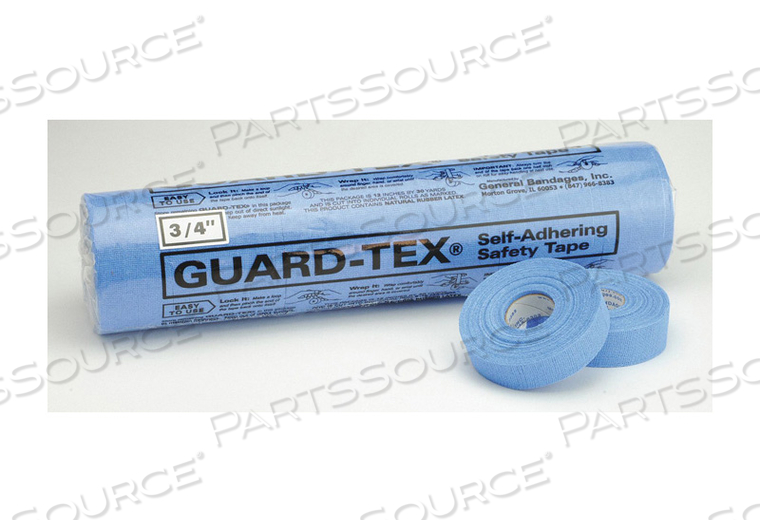 E1700 SAFETY TAPE BLUE 3/4 X 30 YD. L PK16 by Guard-Tex