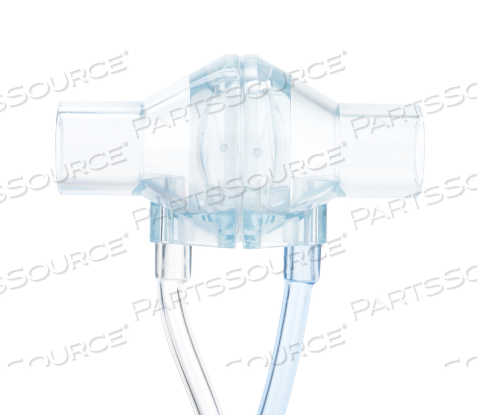 FLOW SENSOR, 31 MM DIA, 0 TO 100 SLPM, CLEAR, BLUE, ADULT PATIENT, 0 TO 50 DEG C, MEETS ISO, ROHS, 0 TO 99%, 58 MM by Maxtec