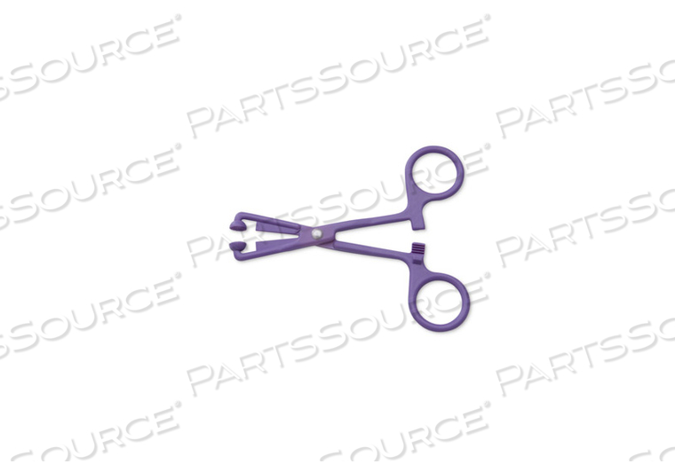 PLASTIC INSTRUMENTS, STRAIGHT TOWEL CLAMP, ROUND TIP by Key Surgical