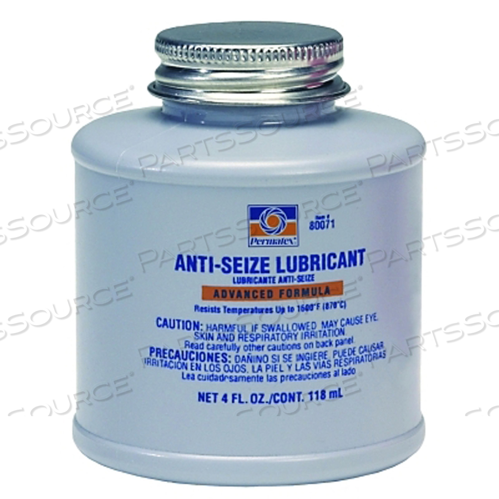 ALUMINUM ANTI-SEIZE LUBRICANT, 4 OZ, BOTTLE by Permatex ALUMINUM ANTI-SEIZE LUBRICANT, 4 OZ, BOTTLE by Permatex
