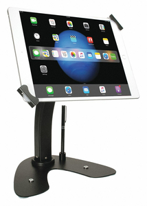 UNIVERSAL DUAL SECURITY KIOSK STAND BLK by CTA Digital