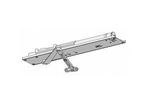 CONCEALED CLOSER SLVR ALUM 21-53/64IN. L by LCN