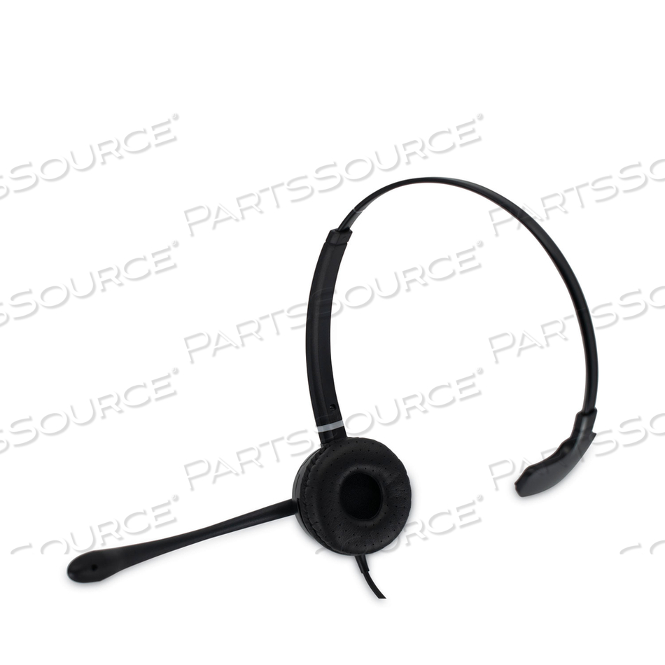 HS-WD-USB-1 MONAURAL OVER THE HEAD HEADSET, BLACK by Spracht