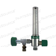 THORPE FLOWMETER, 15 LPM, DISS HAND TIGHT, 50 PSI, OXYGEN, BRASS, GREEN by Ohio Medical, LLC
