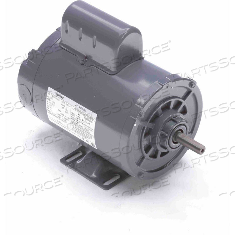 GENERAL PURPOSE SINGLE PHASE TENV MOTOR, 1/3 HP, 1725 RPM, 115/230V, TENV, 48 FRAME by Regal Beloit America, Inc. (Century Electric Motors) GENERAL PURPOSE SINGLE PHASE TENV MOTOR, 1/3 HP, 1725 RPM, 115/230V, TENV, 48 FRAME by Regal Beloit America, Inc. (Century Electric Motors)