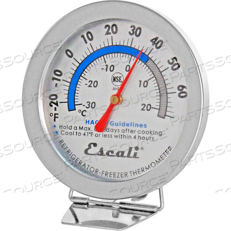 REFRIGERATOR-FREEZER THERMOMETER NSF LISTED by Escali REFRIGERATOR-FREEZER THERMOMETER NSF LISTED by Escali