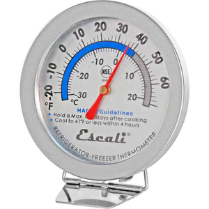 REFRIGERATOR-FREEZER THERMOMETER NSF LISTED by Escali REFRIGERATOR-FREEZER THERMOMETER NSF LISTED by Escali