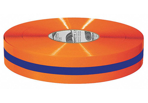 K2071 IND FLOOR TAPE ROLL ORANGE/BLUE VINYL by Mighty Line