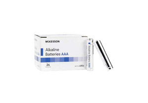 BATTERY, AAA CELL, 1.5V VOLTAGE, DISPOSABLE, FOR USE WITH: FOR MEDICAL DEVICES by McKesson