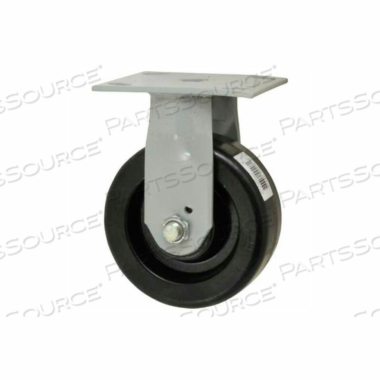 SANITATION CONTAINER RIGID CASTER - PHENOLIC 6" DIA. - 1200 LB. CAP. by Fairbanks Scale