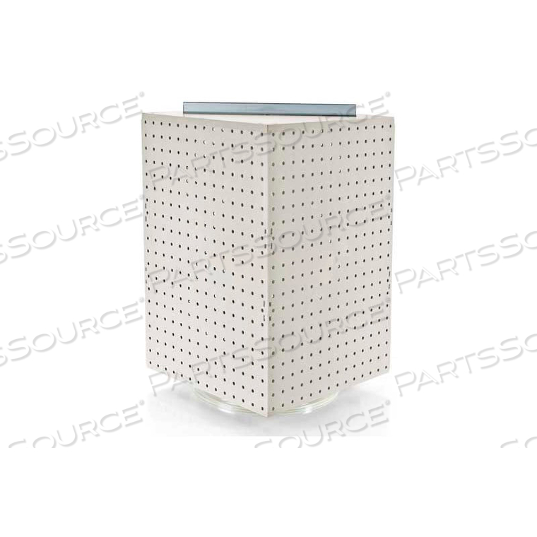 INTERLOCKING PEGBOARD COUNTERTOP DISPLAY, 14" X 20", WHITE SOLID,1 PIECE by Azar International