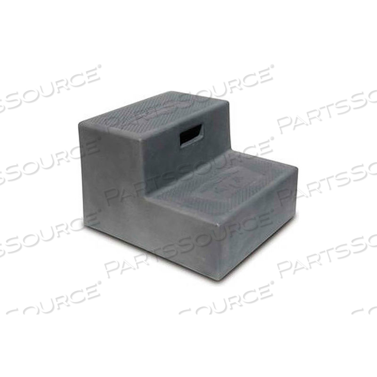 1 STEP TRAILER/RV ENTRY STEP, GRAY 14"H by High Country Plastics 1 STEP TRAILER/RV ENTRY STEP, GRAY 14"H by High Country Plastics
