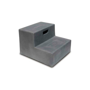 1 STEP TRAILER/RV ENTRY STEP, GRAY 14"H by High Country Plastics