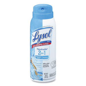 2 IN 1 DISINFECTANT SPRAY III, DRIFTWOOD, 10 OZ AEROSOL SPRAY, 6/CARTON by Lysol