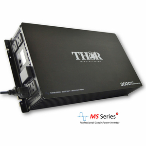 THOR, 3000 WATT CONTINUOUS/6000 WATT MAX POWER, 12 VOLT MODIFIED SINE WAVE POWER INVERTER by All Power Supply, Inc