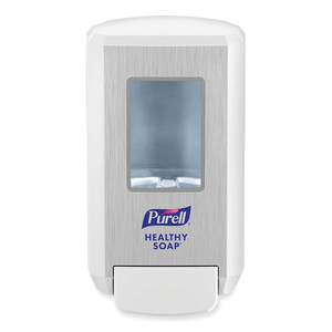 CS4 SOAP PUSH-STYLE DISPENSER, 1,250 ML, 4.88 X 8.8 X 11.38, WHITE by Purell CS4 SOAP PUSH-STYLE DISPENSER, 1,250 ML, 4.88 X 8.8 X 11.38, WHITE by Purell