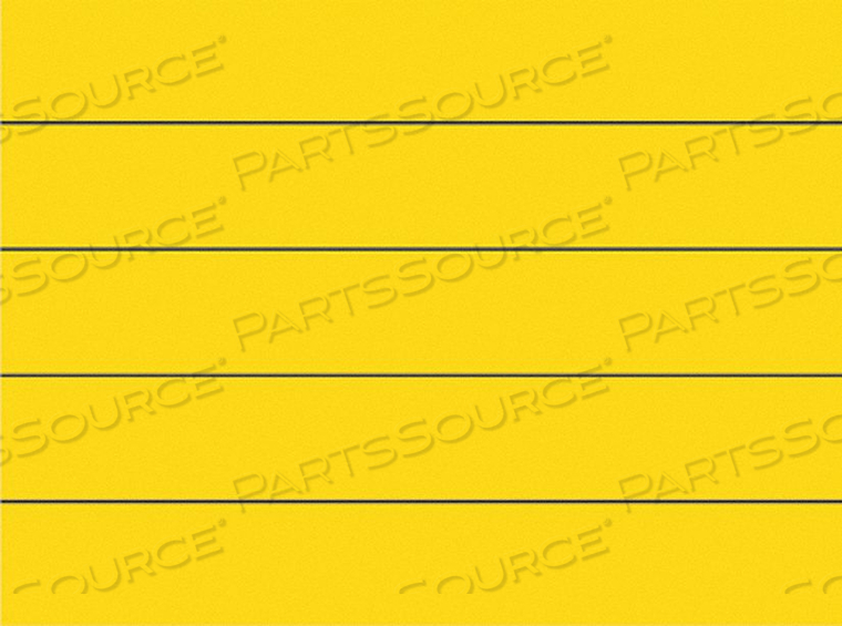 MAGNETIC STRIPS PRE-CUT 6IN YELLOW PK25 by Magna Visual