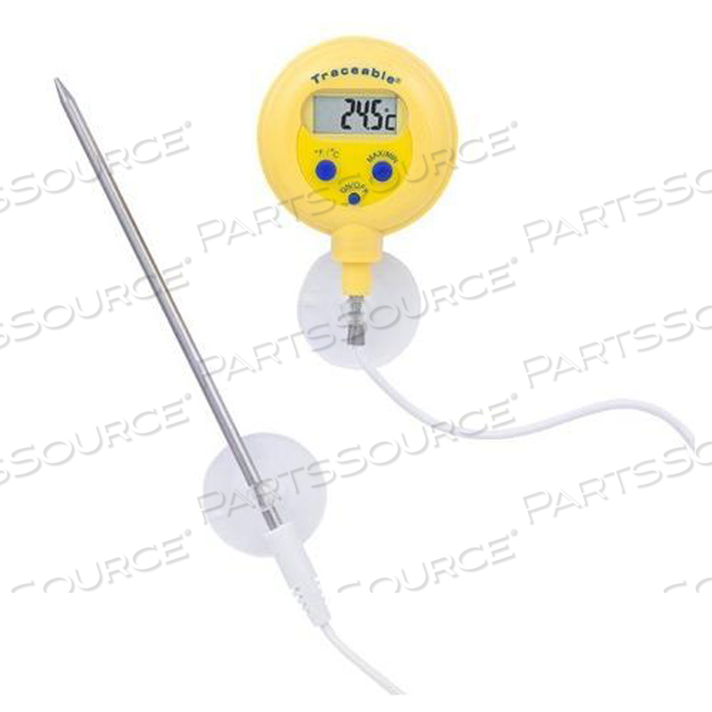 WATER-RESISTANT TRACEABLE THERMOMETER by Fisher Healthcare