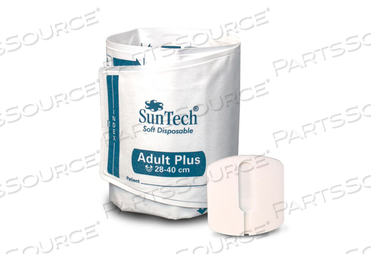 DISPOSABLE SINGLE PATIENT USE BP CUFF, ADULT LONG (23-33 CM) by SunTech Medical