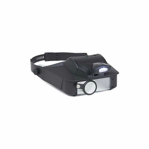 LUMIVISOR LED LIGHTED 2X/3X/5X/6X HEAD WORN MAGNIFIER by Carson