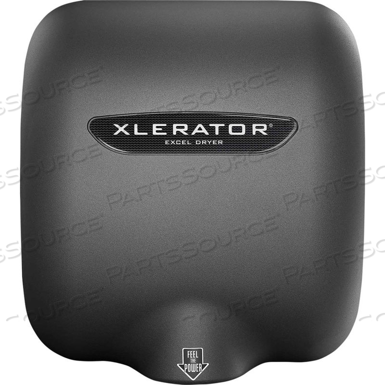 XLERATOR AUTOMATIC HAND DRYER, GRAPHITE, 208-277V by Excel Dryer XLERATOR AUTOMATIC HAND DRYER, GRAPHITE, 208-277V by Excel Dryer