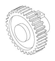 MAIN DRIVE GEAR by Air Techniques Inc