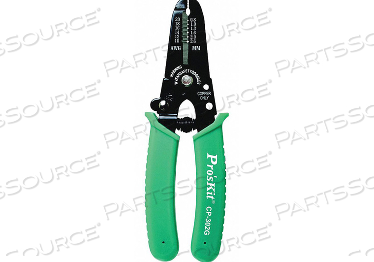 WIRE STRIPPER 20 TO 10 AWG 6-1/2 IN by Eclipse Enterprises, Inc.