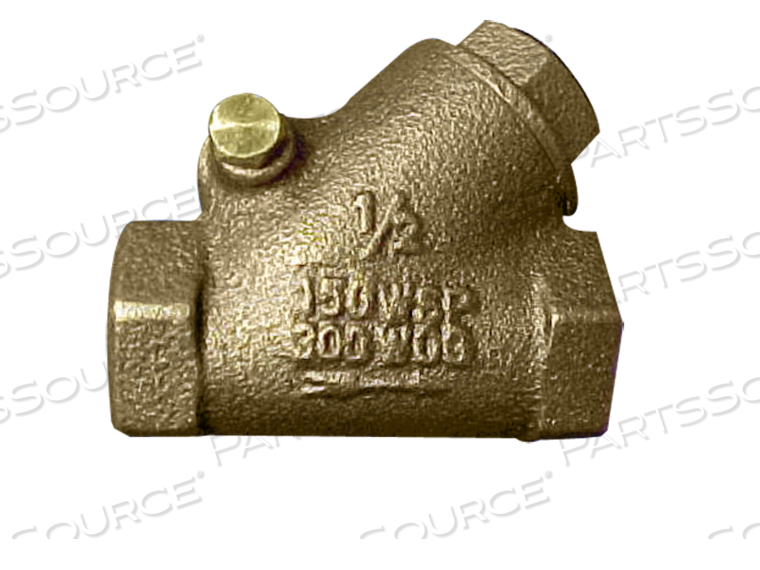 P150829647 STERIS Corporation SWINGY CHECK VALVE, 1/2 IN, BRASS