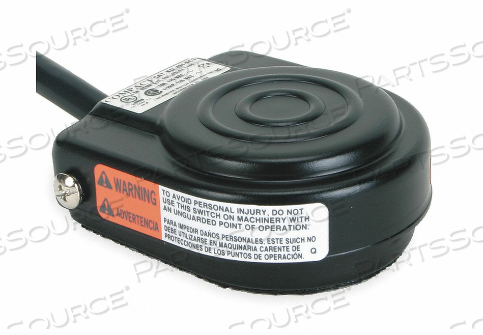 LIGHT DUTY FOOT SWITCH MOMENTARY ACTION by Linemaster Switch Corporation LIGHT DUTY FOOT SWITCH MOMENTARY ACTION by Linemaster Switch Corporation