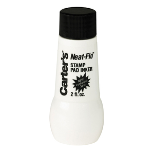 NEAT-FLO STAMP PAD INKER, 2 OZ BOTTLE, BLACK by Carter's