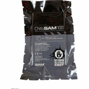 FIRST VOICE CHITO SAM SINGLE PLY HEMOSTATIC DRESSING 3"X6' by First Voice