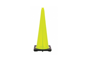 TRAFFIC CONE 10 LB. LIME CONE COLOR by JBC Safety Plastic, Inc.